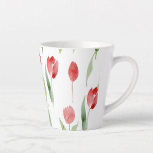"Lilac Bliss Coffee Cup" Latte Mug