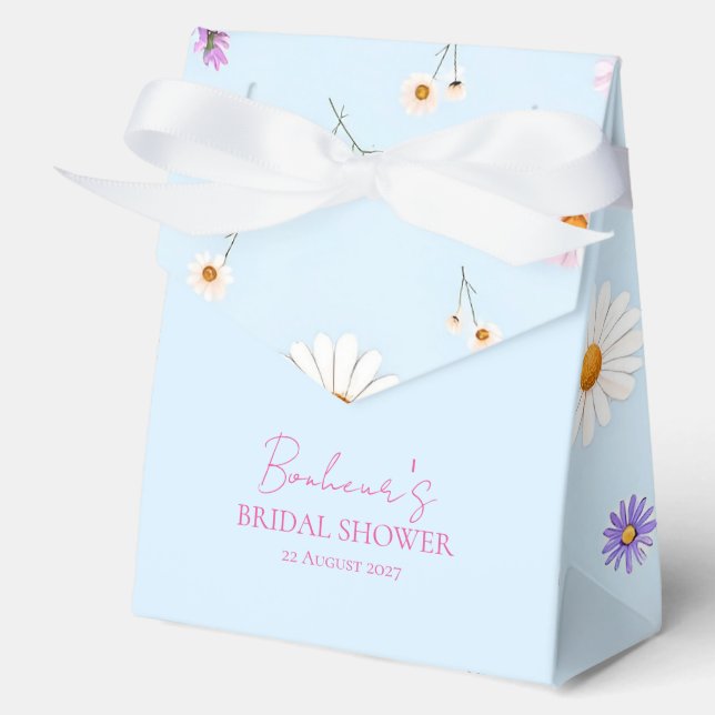 Lilac Bloomlets Favor Box (Front)