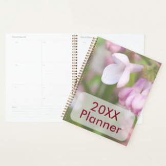 Lilac Blooms Planner