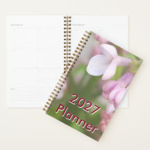 Lilac Blooms Planner