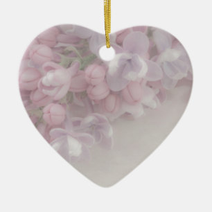 Lilac Blossom Ceramic Ornament
