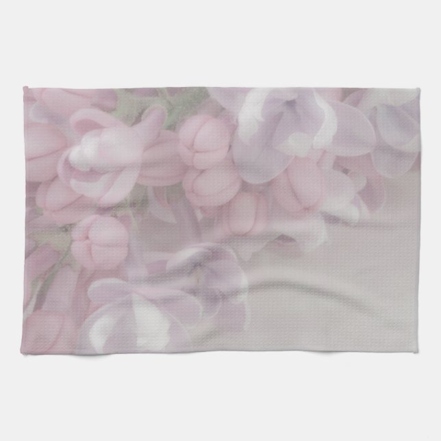 Lilac Blossom Kitchen Towel (Horizontal)