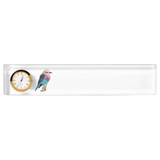 Lilac Breasted Roller Bird Nameplate
