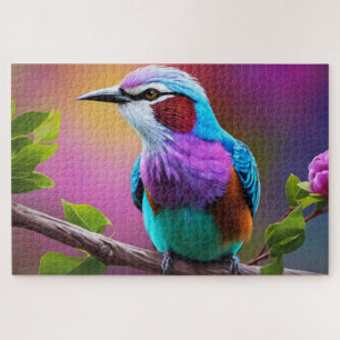 Lilac-Breasted Roller Jigsaw Puzzle