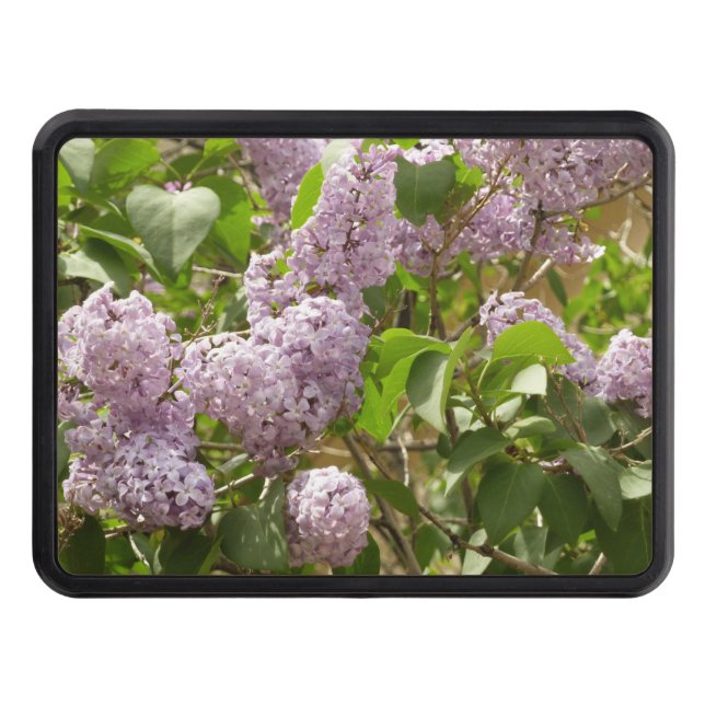 Lilac Bush Trailer Hitch Cover (Front)