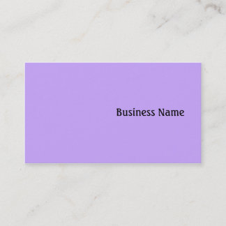 Lilac Business Card