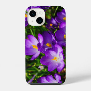 Lilac Crocuses iPhone Case