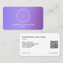 Lilac Custom QR Photo