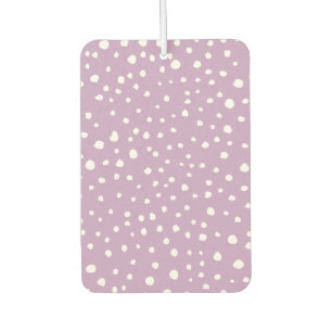 Lilac Dalmatian Spots, Dalmatian Dots, Dotted Air Freshener