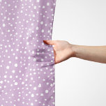 Lilac Dalmatian Spots, Dalmatian Dots, Dotted Scarf<br><div class="desc">Cute,  fun and adorable dalmatian spots pattern in lilac and white colour. Modern and trendy gift,  perfect for dalmatian lover in your life.</div>