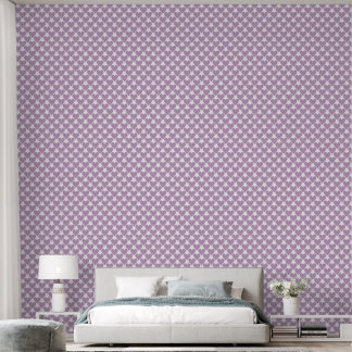 Lilac Dream: Simple Hearts Peel and Stick Wallpaper