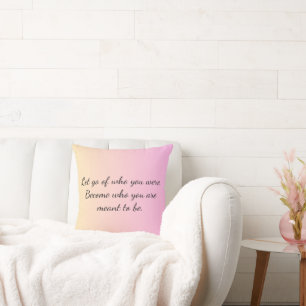 Lilac Dreams – Motivational Throw Pillow