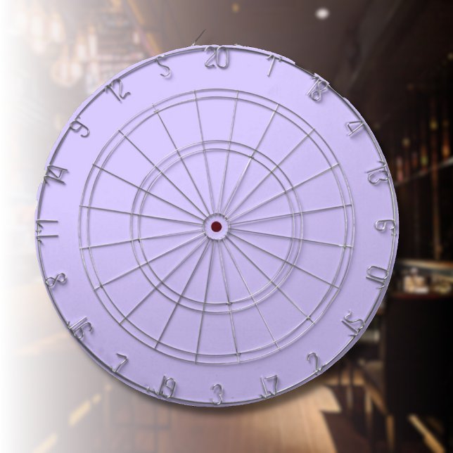 Lilac Dreams Solid Colour | Classic Elegant Dartboard (Creator Uploaded)