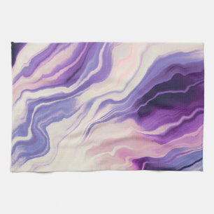 Lilac effect marble IU Kitchen Towel