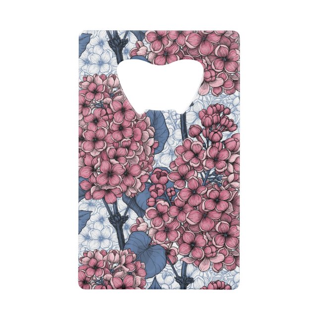 Lilac en rose et bleu (Devant)