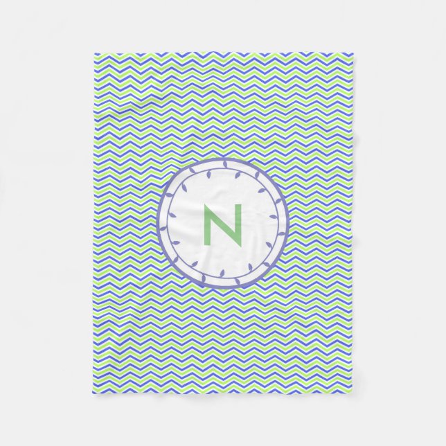Lilac et Monogramme vert Modèle de couverture en p (Devant)