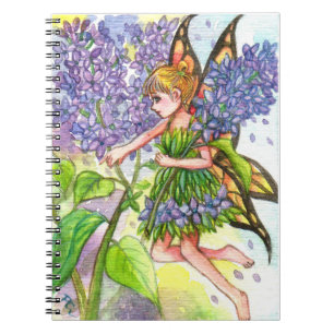 Lilac Fairy Notebook