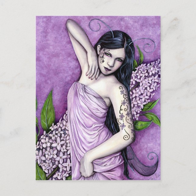 Lilac Fairy Postcard (Front)