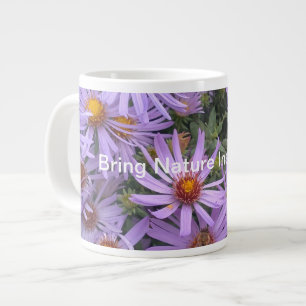 Lilac Flower Jumbo Specialty Mug