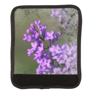 Lilac Flower Lovely Luggage Handle Wrap