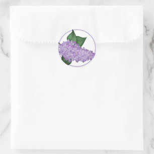 Lilac Flower Stickers