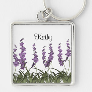 Lilac Flowers Keychain