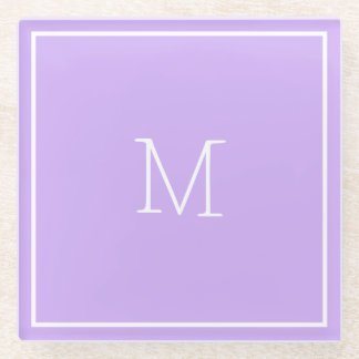 Lilac Glass Coaster