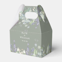 Lilac Greenery Floral Sage Green Wedding