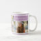 Lilac I love You Photo Collage | Mug