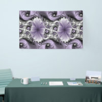 Lilac Illusion Abstract Floral Fractal Art Fantasy