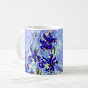 Lilac Irises by Claude Monet Mug