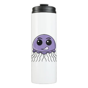 Lilac Jellyfriend Cartoon Thermal Tumbler