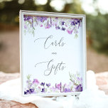 Lilac lavender Cards and gifts Poster<br><div class="desc">Lilac lavender Cards and gifts Poster.
Matching items available.</div>