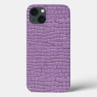 Lilac leather effect pattern