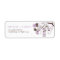 Lilac Mason Jars Floral Wedding Address Label