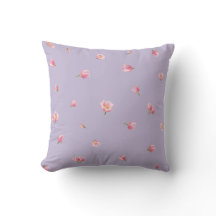 Lilac Mist Japanese Pink Tulip Floral Pattern
