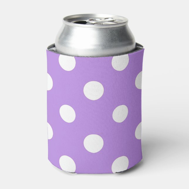 Lilac on Snow Can Cooler (Can Front)