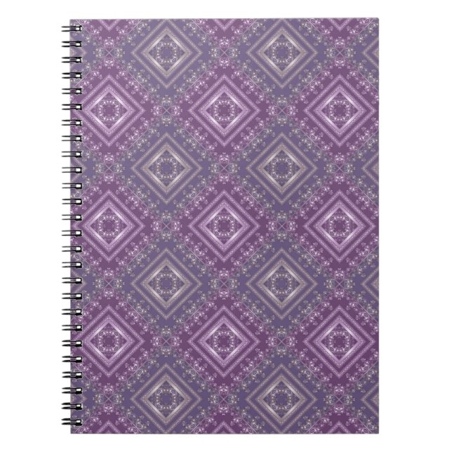 lilac ornament notebook (Front)