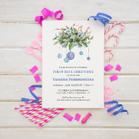 Lilac Paper Balloon First Rice Annaprashan
