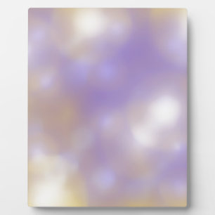 lilac pattern plaque