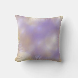 lilac pattern throw pillow