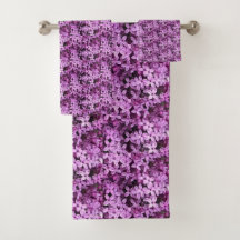 Lilac Photo | Tiled Half Drop |