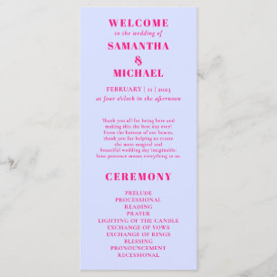 Lilac PİNK minimal modern program wedding