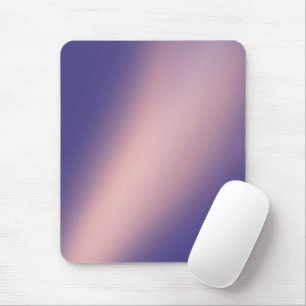 Lilac Pink moonlight ombre  Mouse Pad