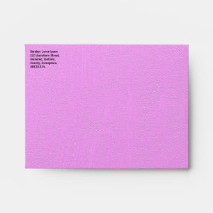 Lilac Pink Painted Canvas Texture Effect Envelopes