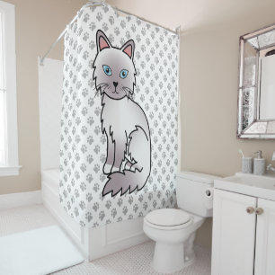 Lilac Point Birman / Ragdoll Cat & Paws
