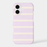 Lilac purple and beige five stripes pattern
