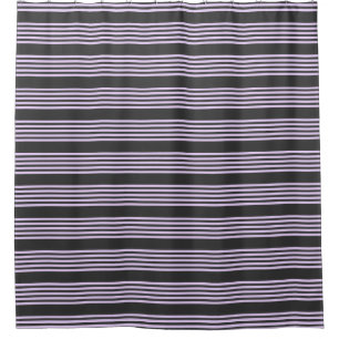 Lilac purple and charcoal five stripes pattern