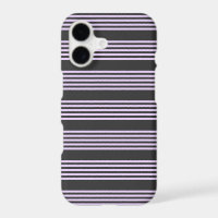 Lilac purple and charcoal five stripes pattern