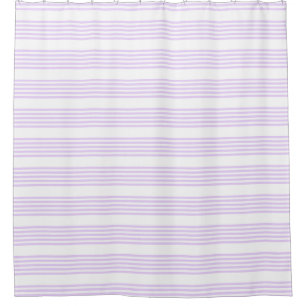 Lilac purple and white five stripes pattern